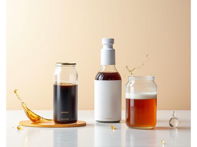 Assortment of stylish ready-to-drink cold brew and nitro coffee cans